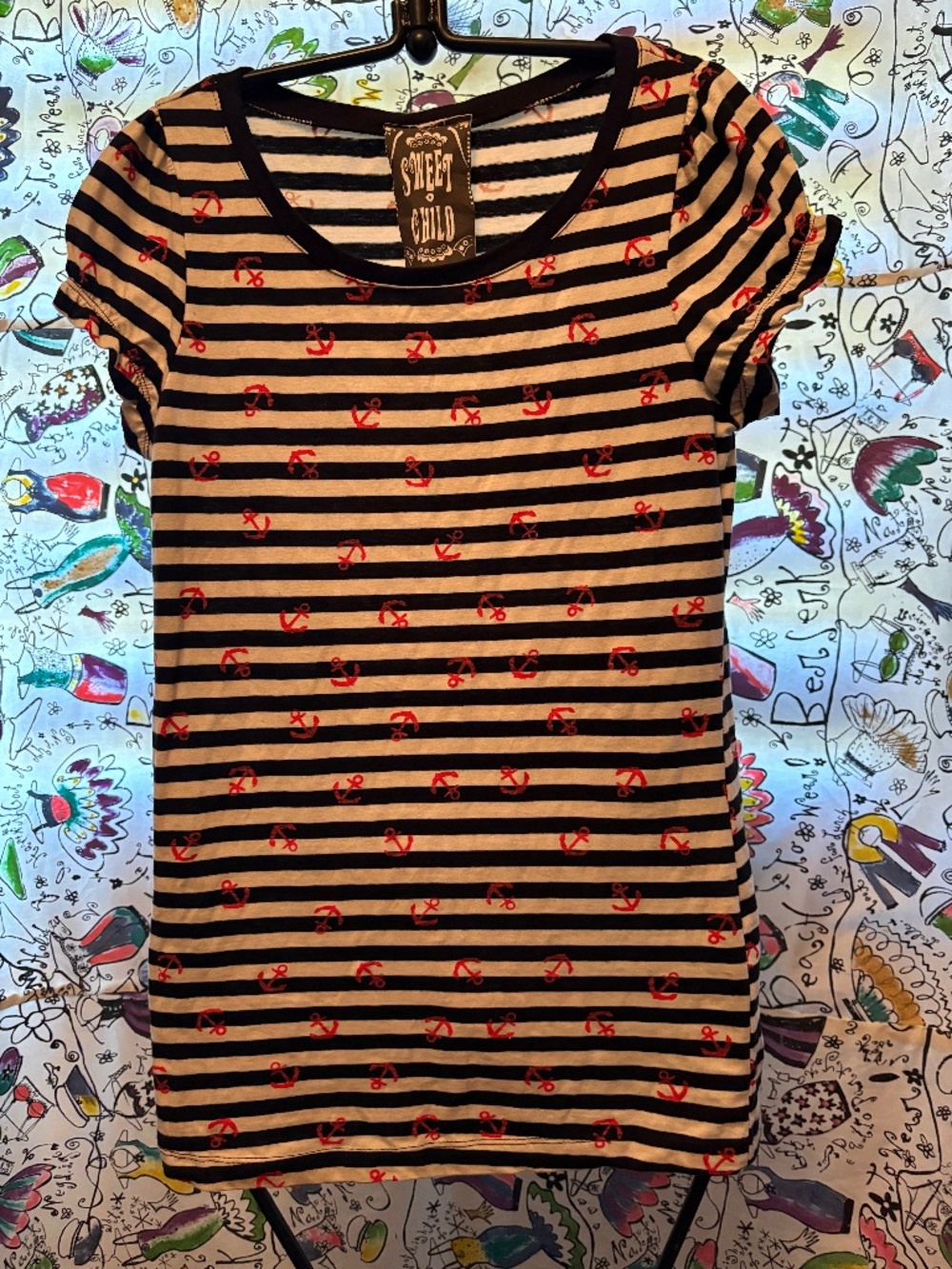 Nautical tunic t-shirt